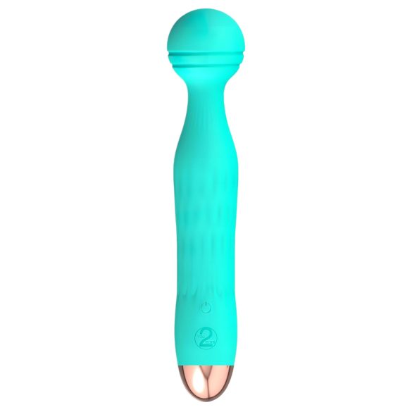 Cuties Mini Wand - uzlādējams, ūdensdrošs, masāžas vibrators (zaļš)