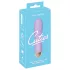Cuties Mini - ūdensizturīgs vibrators ar režģi uzlādējams violets