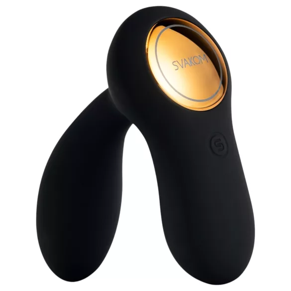 Svakom Vick Neo - anālais vibrators ar VR un akumulatoru, melns