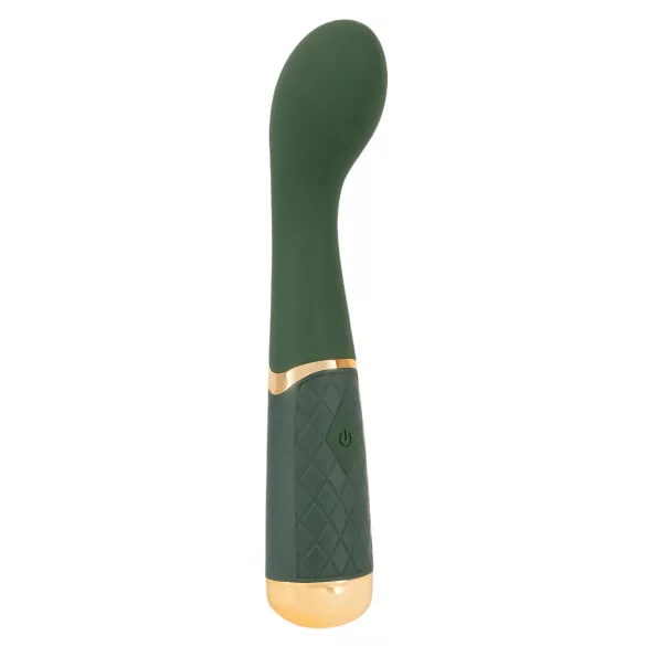 Emerald Love - G-punkta vibrators uzlādējams ūdensizturīgs zaļš