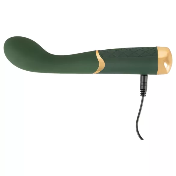 Emerald Love - G-punkta vibrators uzlādējams ūdensizturīgs zaļš