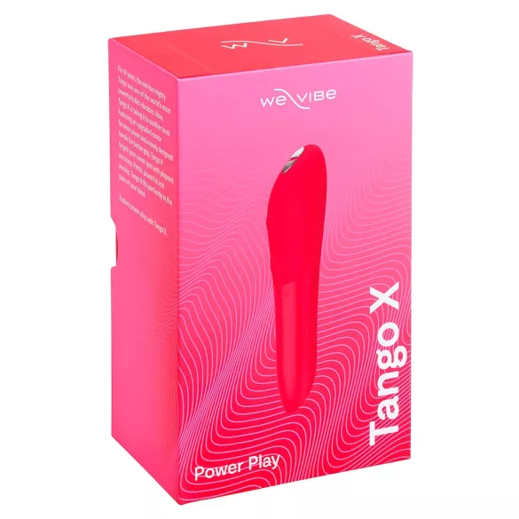 We-Vibe Tango X - ūdensizturīgs akumulatora vibratoru koraļļu krāsā