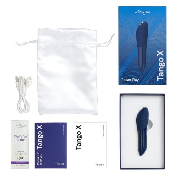 We-Vibe Tango X - ūdensizturīgs mini vibrators zils