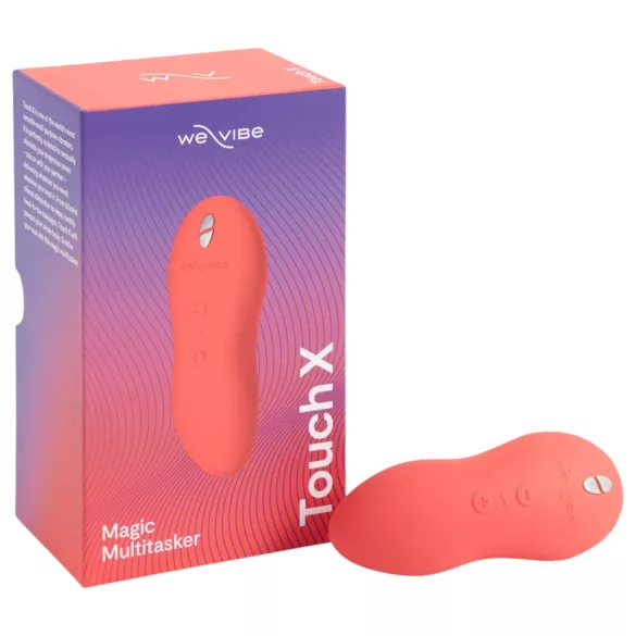 We-Vibe Touch X - uzlādējams ūdensizturīgs klitora vibrators korallis