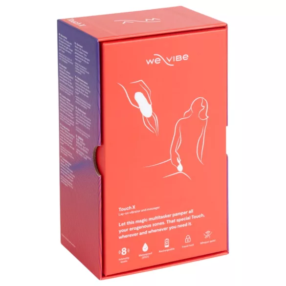 We-Vibe Touch X - uzlādējams ūdensizturīgs klitora vibrators korallis