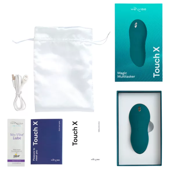 We-Vibe Touch X - uzlādējams, ūdensizturīgs klitora vibrators (zaļš)