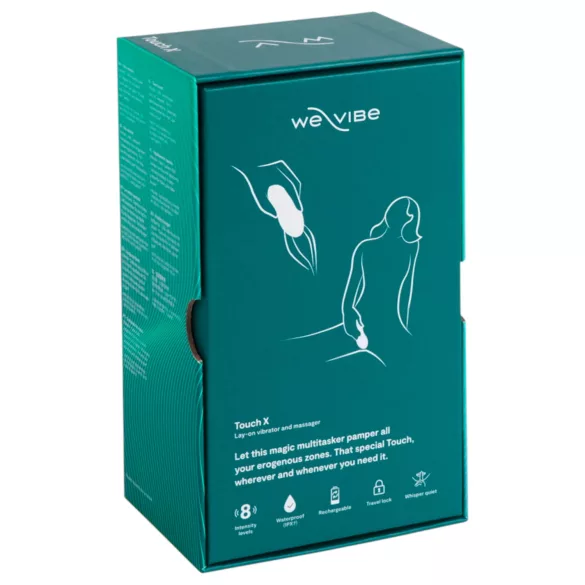 We-Vibe Touch X - uzlādējams, ūdensizturīgs klitora vibrators (zaļš)