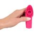 SMILE Laizītājs - gaisa viļņu mēles pirkstu vibrators (rozā)