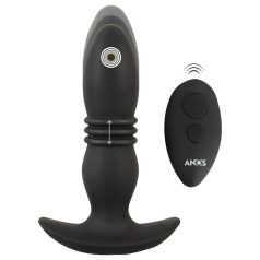ANOS - anālais vibrators ar tālvadību melns