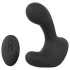 Rebel RC - uzlādējams tālvadības anālais vibrators pumpējams melns