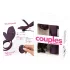 Couples Choice - pāra vibrējošs akumulatora dzimumlocekļa gredzens violets