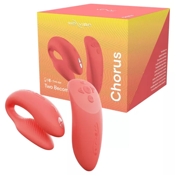 We‑Vibe Chorus - lietotnes vadāms pāru vibrators (oranžs)