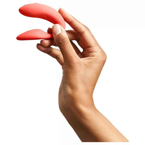 We-Vibe Chorus - pāru vibrators uzlādējams ar viedierīces vadību oranžs