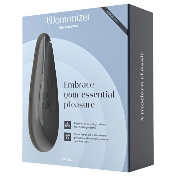 Womanizer Classic 2 - uzlādējams klitora stimulators ar gaisa pulsa tehnoloģiju