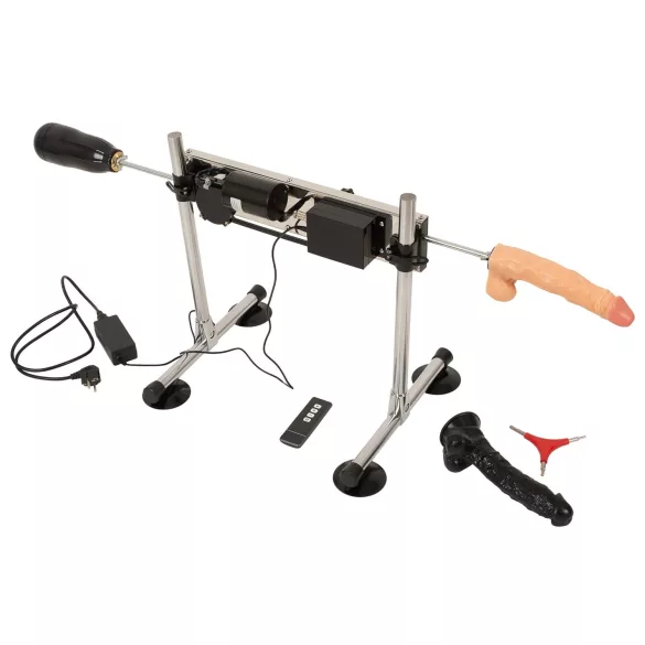 The Banger seksa mašīna ar 2 dildo un 1 mākslīgo vagīnu
