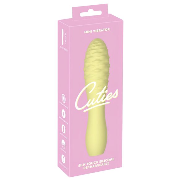 Cuties Mini 3 - ūdensizturīgs dzeltenais masētājs