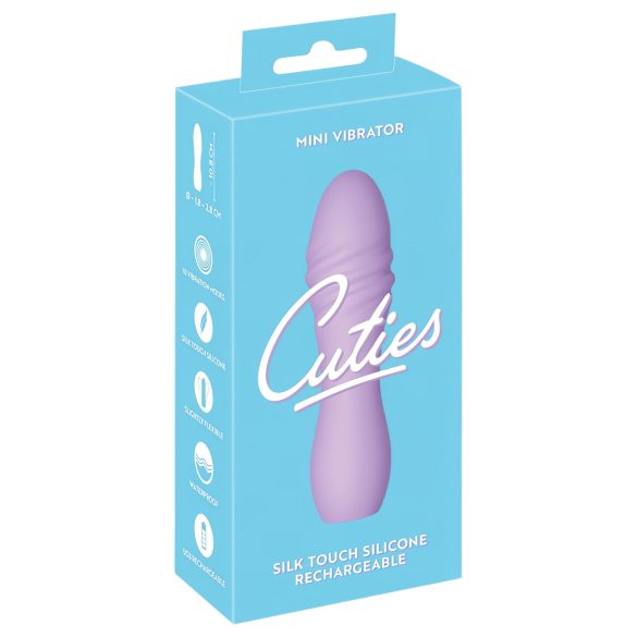 Cuties Mini 3 - bezvadu, ūdensizturīgs, spirāles vibrators (violets)