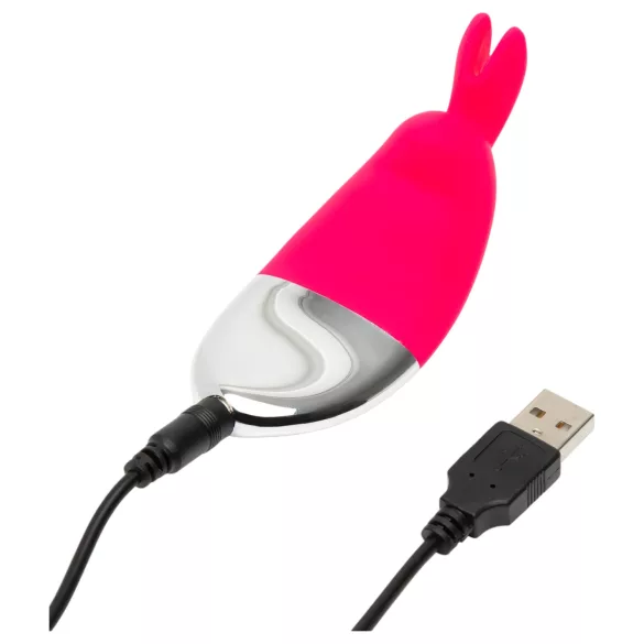 Happyrabbit uzlādējams klitora vibrators biksītēm sarkans