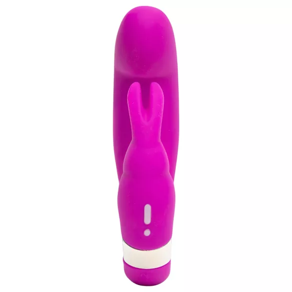 Happyrabbit mini G punkta vibrators ar klitora stimulatoru, uzlādējams, violets