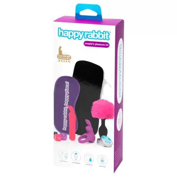 Happyrabbit pāriem vibroierīču komplekts 7 gab. akumulators