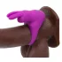 Happyrabbit vibrējošs erekcijas gredzens ar uzglabāšanas kastīti, violets