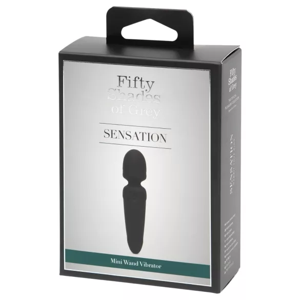 Fifty Shades of Grey mini masāžas vibrators, melns