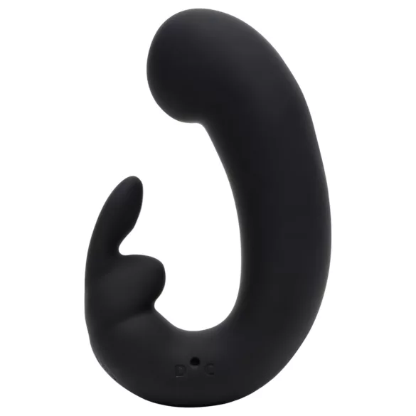 Fifty Shades of Grey - vibrators ar klitora stimulatoru melns