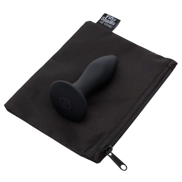 Fifty Shades of Grey anālais vibrators ar vibrāciju melns