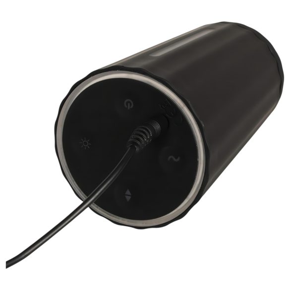 Rebel vīriešu masturbators ar 3 funkcijām, uzlādējams, melns