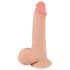 Nature Skin - ādains dildo - 19cm (dabisks)