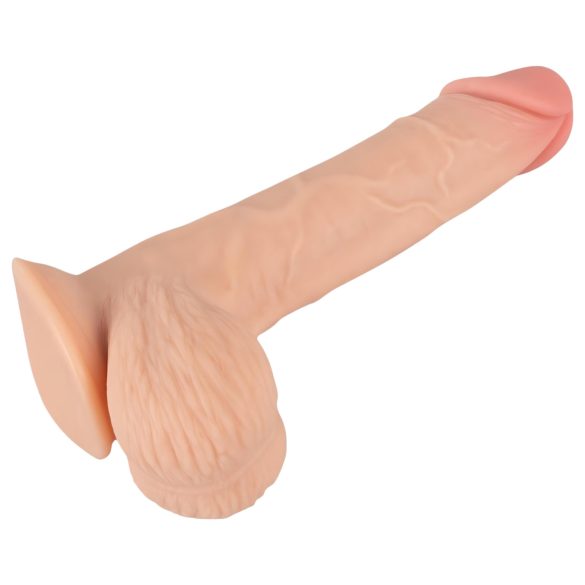 Nature Skin - ādains dildo - 19cm (dabisks)