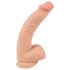 Natute Skin - dildo, 25cm (dabīgs izskats)