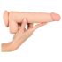 Natute Skin - dildo, 25cm (dabīgs izskats)