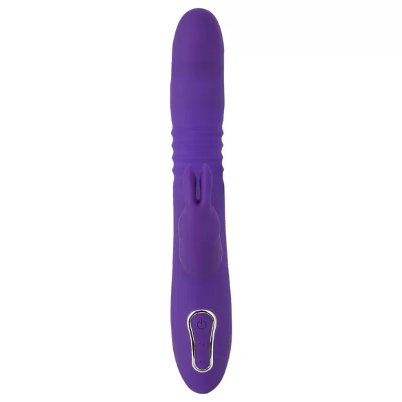 SMILE vibrators ar trim kustīgām rokām, rotējošs un stumjošs, violets