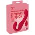 You2Toys Strapless - bezvadu piestiprināms vibrators (sarkans)