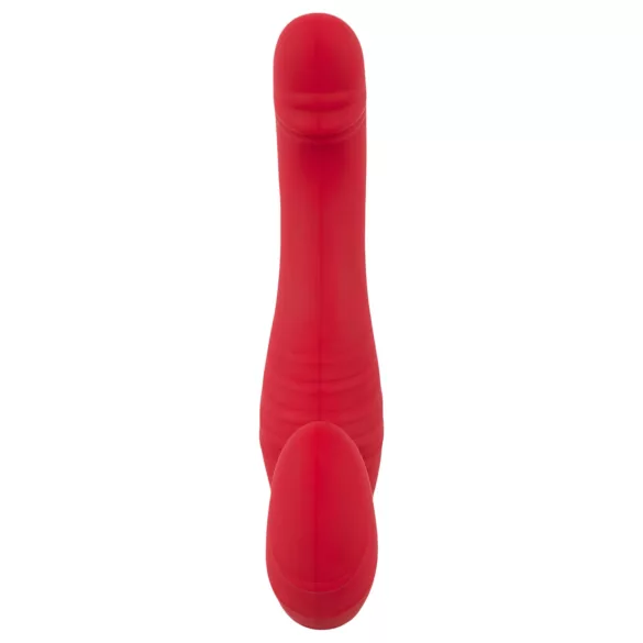 You2Toys bezsiksnas valkājams vibrators ar tālvadību, sarkans