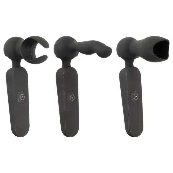 Couples Choice - pāra vibrators ar uzsildīšanu, uzlādējams, melns