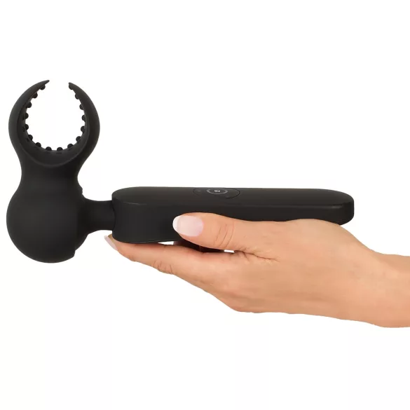 Couples Choice - pāra vibrators ar uzsildīšanu, uzlādējams, melns