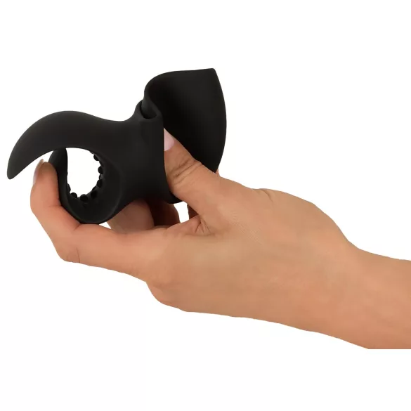 Couples Choice - pāra vibrators ar uzsildīšanu, uzlādējams, melns