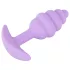 Cuties Mini Butt Plug - silikona anālais aizbāznis (violets, 2,8 cm)