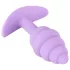 Cuties Mini Butt Plug - silikona anālais aizbāznis (violets, 2,8 cm)
