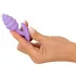 Cuties Mini Butt Plug - silikona anālais aizbāznis (violets, 2,8 cm)
