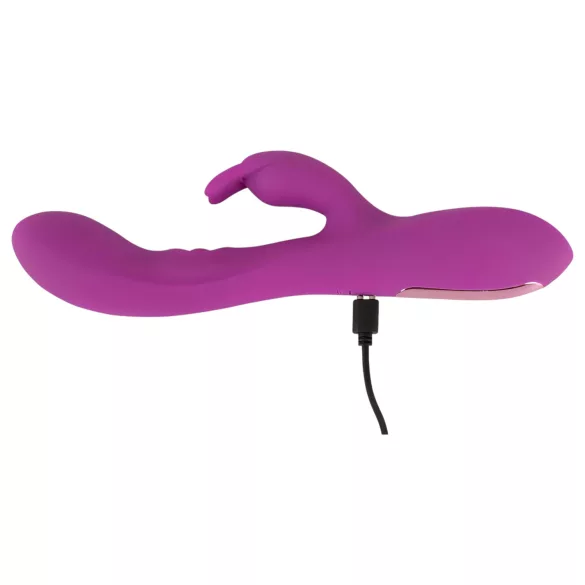 Javida trušu vibrators ar 3 motoriem, klitora stimulācija, violets