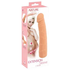   Nature Skin - dzimumlocekļa uzmava pagarināšanai un sabiezināšanai 24 cm