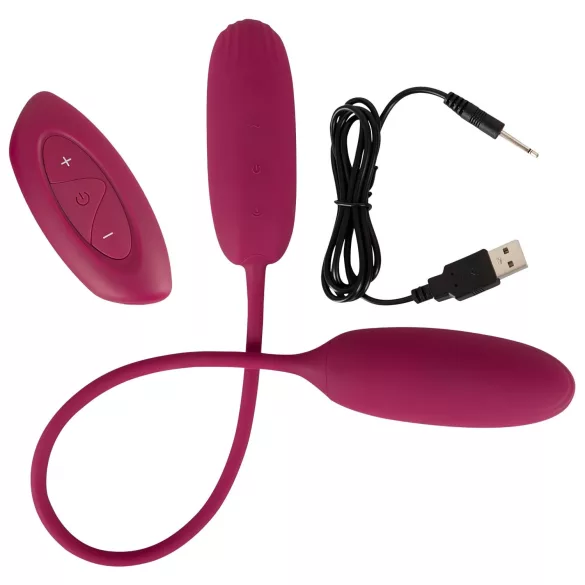Smile Love Egg Duo vibrējošā ola anālai un vaginālai stimulācijai