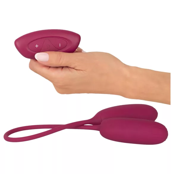 Smile Love Egg Duo vibrējošā ola anālai un vaginālai stimulācijai