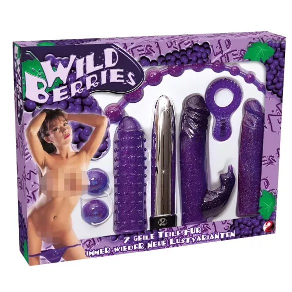 You2Toys - vibrators komplekts ar spīdumiem 7 daļas