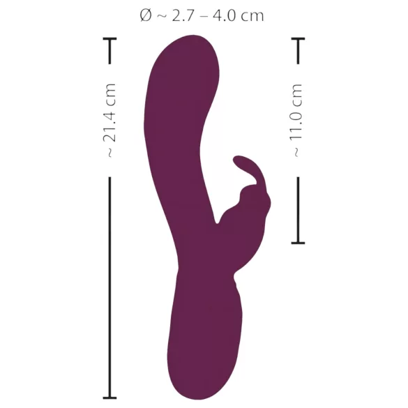 Smile vibrators trīs motori klitora stimulatora roka violets