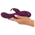 Smile vibrators trīs motori klitora stimulatora roka violets