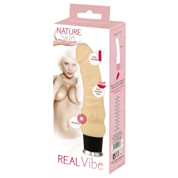 Nature Skin - reālistisks vibrators miesas krāsā